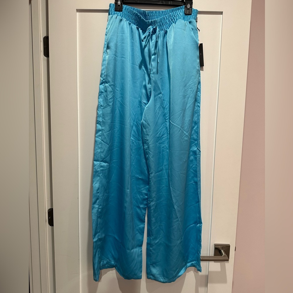 Silk trousers